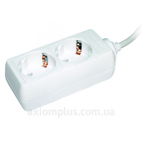 Подовжувач UEC STANDART П02 2 місця 2Р+РЕ/3 метри 3х1мм2 16А/250В WYP10-16-02-03-G-N-U фото