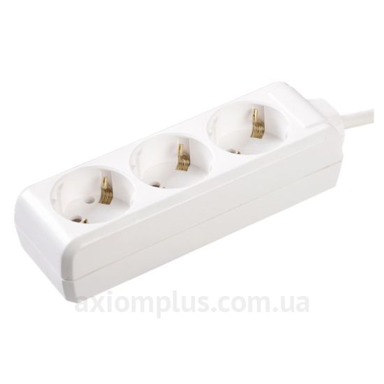 Подовжувач UEC STANDART П03 3 місця 2Р+PЕ/5 метрів 3х1мм2 16А/250В WYP10-16-03-05-G-N-U зображення