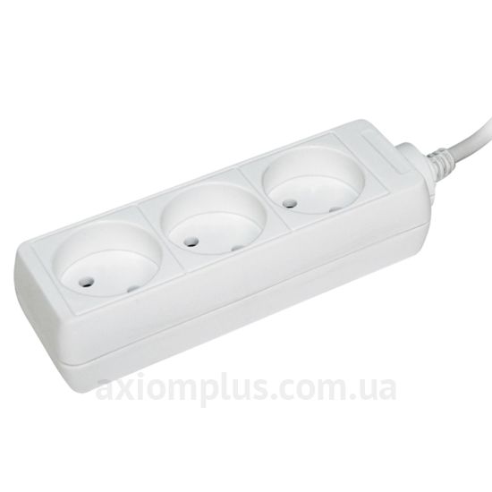 Подовжувач UEC STANDART П3 3 місця 2Р/5 метрів 2х0.75мм2 10А/250В WYP10-06-03-05-N-U фото