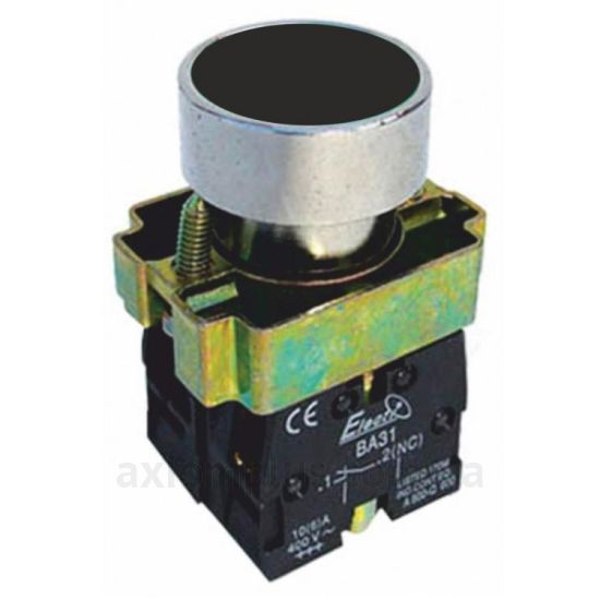 Кнопка ElectrO (ВА21NONCB) чорного кольору
