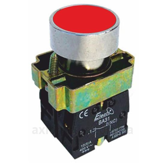 Кнопка ElectrO (ВА42NONCR) красного цвета
