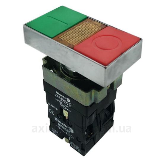 Кнопка ElectrO (BW8365NONCL) красно-зеленого цвета
