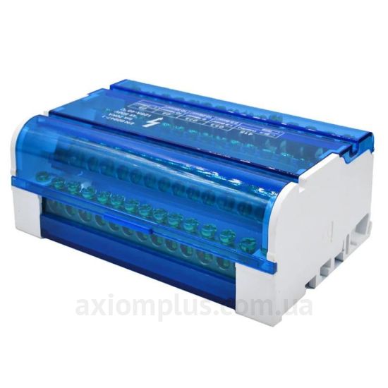 Зображення шина (PEN) ElectrO TTD3152125 2P 125А (15 контактів) (синій колір)