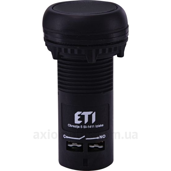 Кнопка ETI ECF-10-C (4771453) чорного кольору