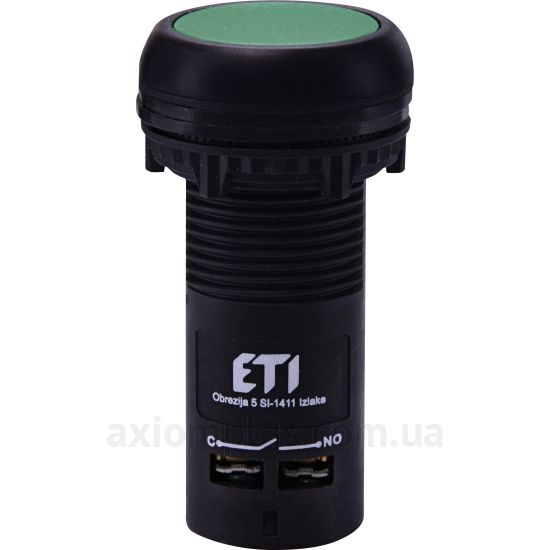 Кнопка ETI ECF-11-G (4771471) зеленого цвета