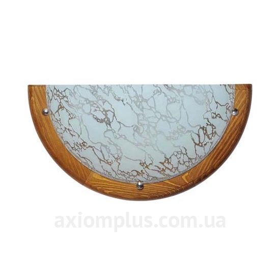 Полукруглый светильник золотистого цвета Dekora 27191 Модерн Semicircle Light wood 45846 фото
