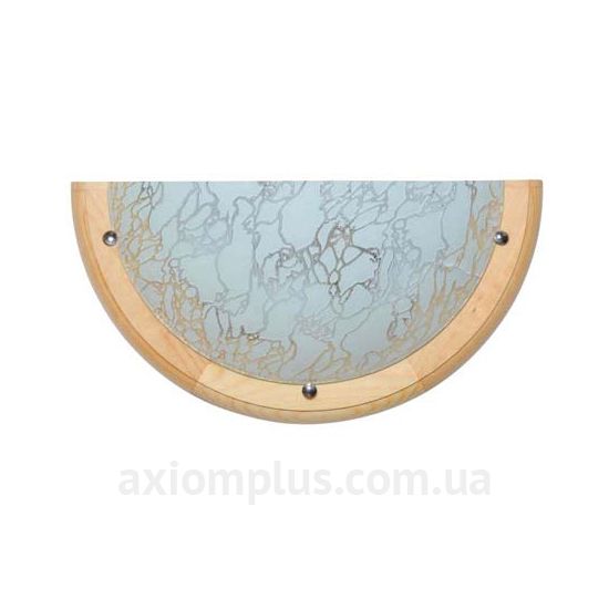 Полукруглый светильник золотого цвета Dekora 27191 Модерн Semicircle Wood 45845 фото