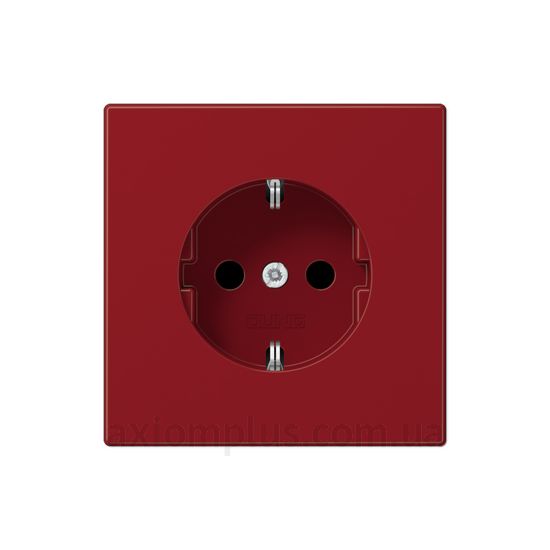 Фото Jung серии LS 990, LS Design, LS plus, LS Zero LS1520BFKIRT красного цвета