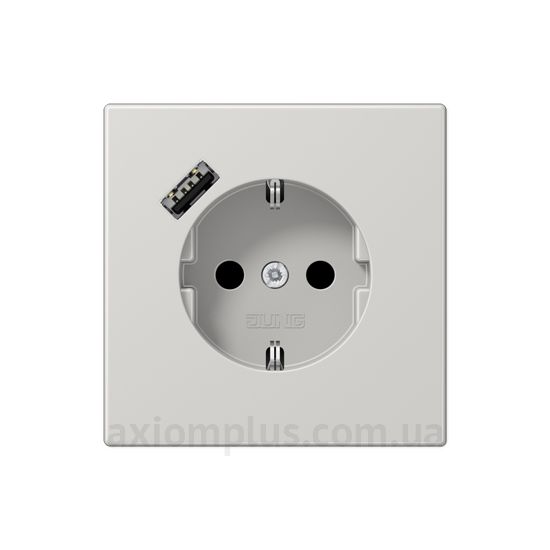 Фото Jung серии LS 990, LS Design, LS plus, LS Zero LS1520-18ALG светло серого цвета