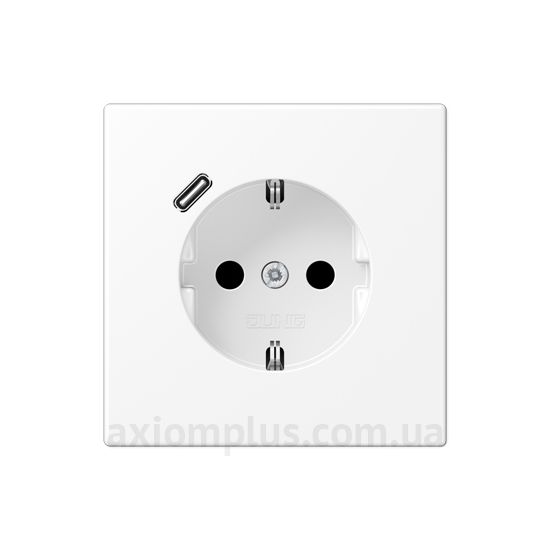 Фото Jung серии LS 990, LS Design, LS plus, LS Zero LS1520-18CWWM белого цвета