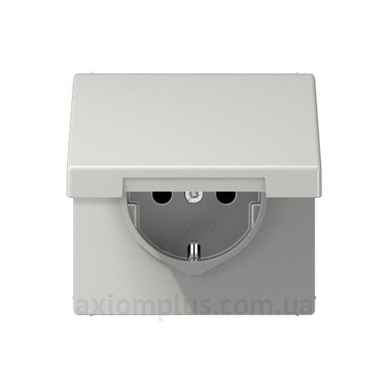 Фото Jung серии LS 990, LS Design, LS plus, LS Zero LS1520BFKLLG светло серого цвета