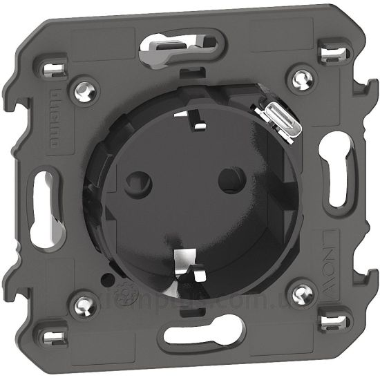 Зображення Bticino з серії Living Now KG4141USB чорного кольору