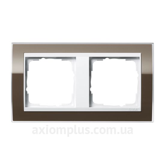 Изображение Gira из серии Clear 0212763 коричневого цвета