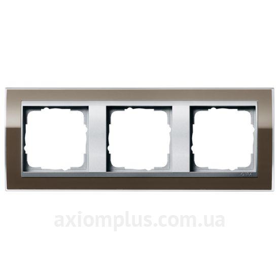 Фото Gira серии Clear 0213766 коричневого цвета