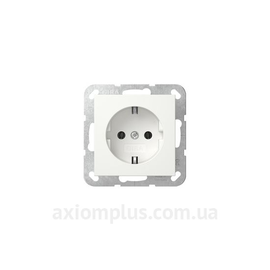 Зображення Gira серії E1 418803 білого кольору