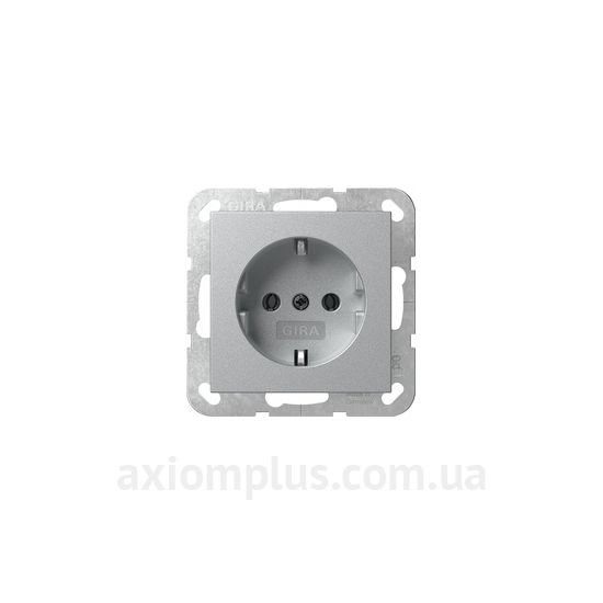 Изображение Gira из серии E1, E2, E3, Esprit, Esprit Linoleum-Multiplex, Event, Event Clear, Event Opaque, Standard 55, Studio 418826 цвета алюминий