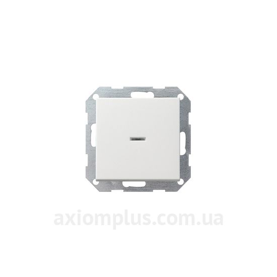 Изображение Gira из серии Clear, E1, E2, E3, Esprit, Event, Linoleum-Multiplex, Opaque, Standard 55, Studio 013603 белого цвета