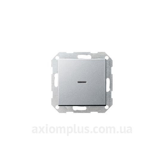 Фото Gira из серии Clear, E1, E2, E3, Esprit, Event, Linoleum-Multiplex, Opaque, Standard 55, Studio 013626 цвета алюминий