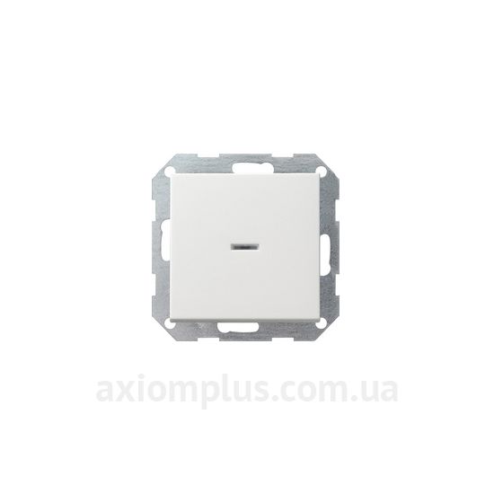 Изображение Gira из серии Clear, E1, E2, E3, Esprit, Event, Linoleum-Multiplex, Opaque, Standard 55, Studio 012227 белого цвета