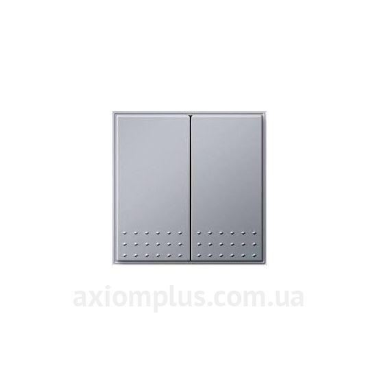 Фото Gira серії TX 44 012865 алюмінієвого кольору