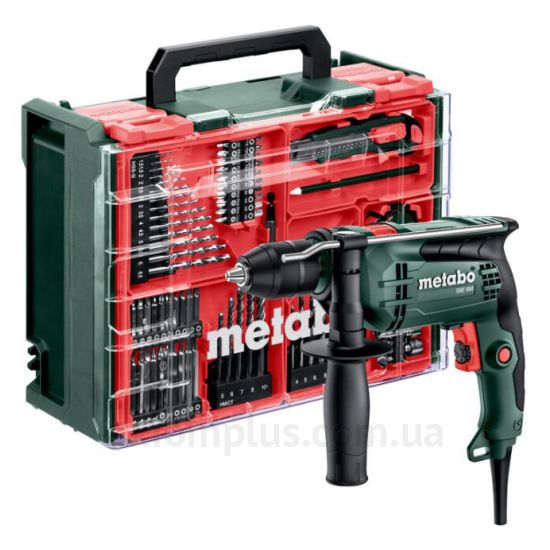 Електродриль Metabo Professional SBE 650 Set Mobile Workshop - фото