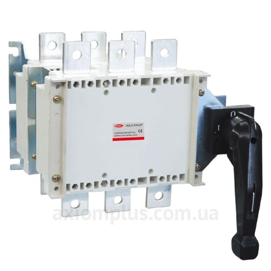 Корпусний рубильник 3P перемикач навантаження 1-0-2 на 1000А TOSUNlux 6931934242188