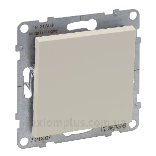 Фото Legrand серії Suno 721207 кольору слонової кістки