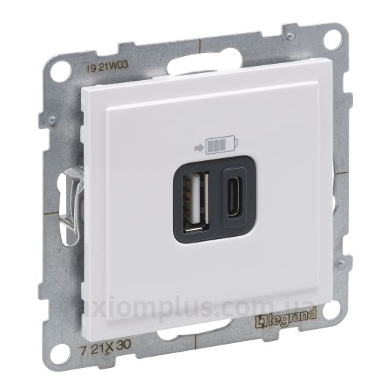 Фото Legrand з серії Suno 721130 білого кольору