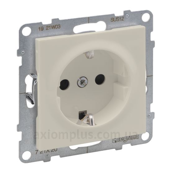 Фото Legrand из серии Suno 721220 цвета слоновой кости