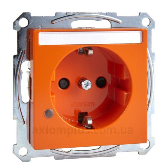 Фото Schneider Electric из серии Merten System M-Elegance, Merten System M-Plan, Merten System M-Pure, Merten System M-Pure Decor MEG2303-0302 оранжевого цвета