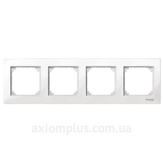 Изображение Schneider Electric серии Merten System M-Plan 515419 полярно белого цвета