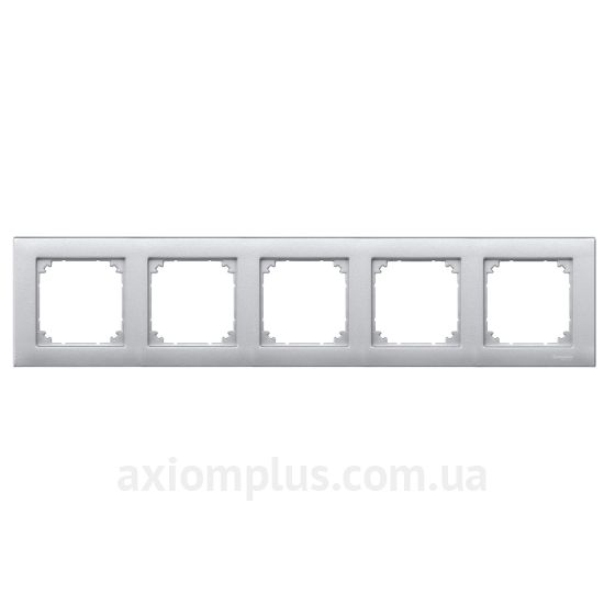 Фото Schneider Electric серії Merten System M-Plan 486560 алюмінієвого кольору