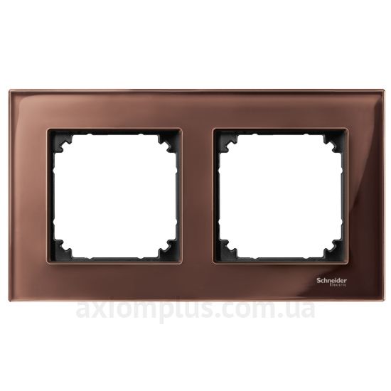 Фото Schneider Electric серії Merten System M-Elegance 489215 кольору махагону