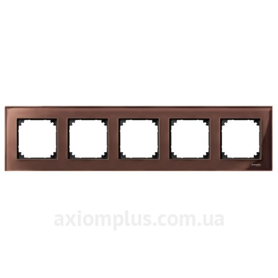 Фото Schneider Electric серії Merten System M-Elegance 489515 кольору махагону