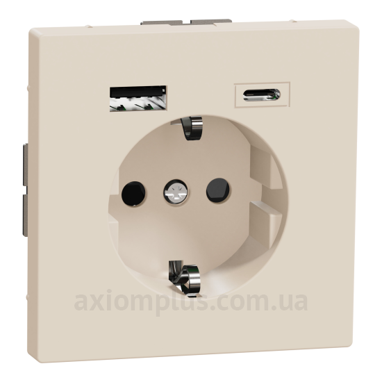 Фото Schneider Electric из серии Merten D-Antique, Merten D-Life MEG2367-6033 песчаного цвета