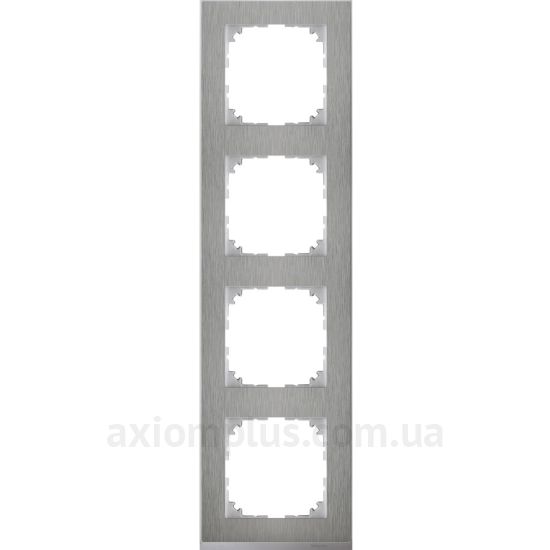 Изображение Schneider Electric серии Merten System M-Pure Decor MEG4040-3646 стального цвета