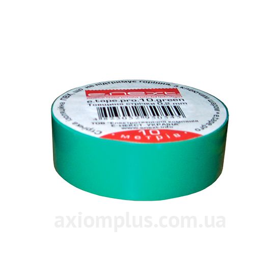 Изолента зеленого цвета E.Next e.tape.pro.10.green (p0450003)