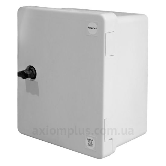 Фото сірий монтажний бокс E.Next e.plbox e.plbox.industrial.30.25.17 габарити 300х250х170мм