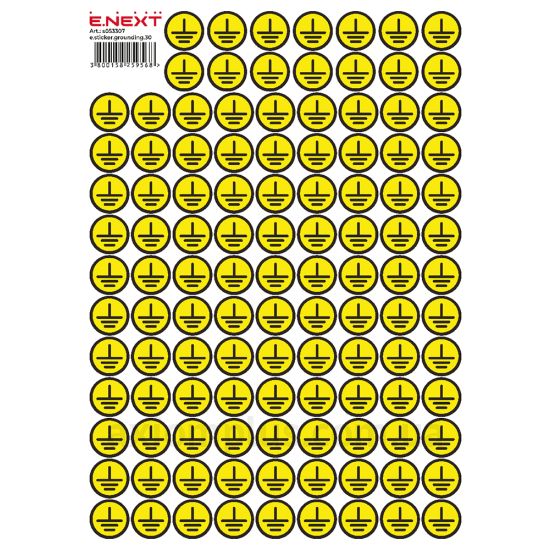 E.Next e.sticker.grounding.30 30мм ×30мм фото