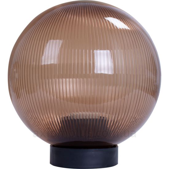 Шарообраный светильник дымчатого цвета E.Next e.street.light.200.bronze.pr.ua l0120128 фото