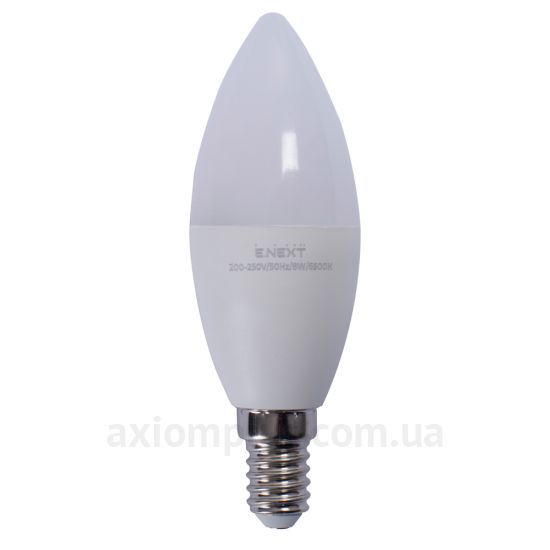 Фото лампочки E.Next e.LED.lamp.B35.E14.8.6500 артикул l0650630