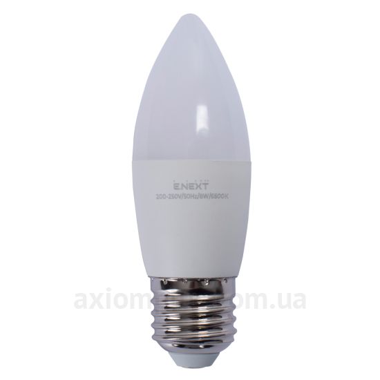 Фото лампочки E.Next e.LED.lamp.B35.E27.8.6500 артикул l0650631