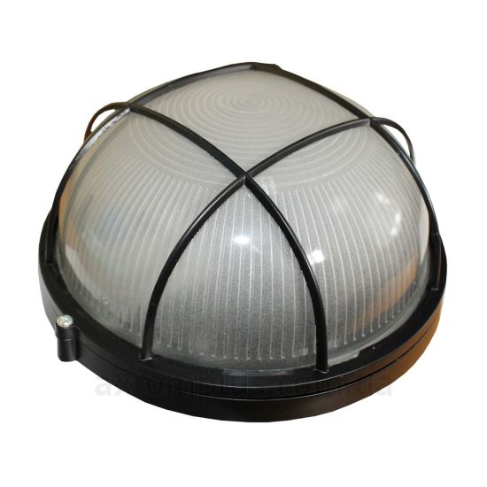 Круглий світильник чорного золота TNSy НПП1102-100W-E27-IP65 TNSy5001183 зображення
