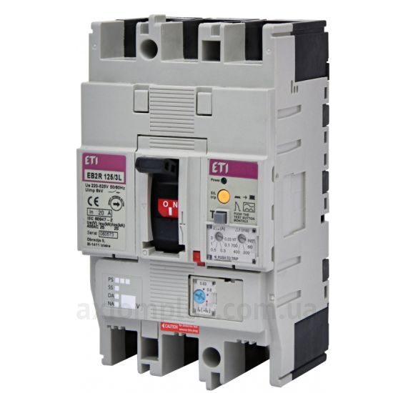 Изображение ETI EB2R 125/4L 32A 4P (4671508)