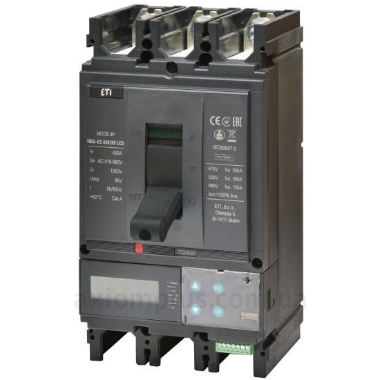 Фото ETI NBS-EC 400/3S LCD 400A 3P (4673121)
