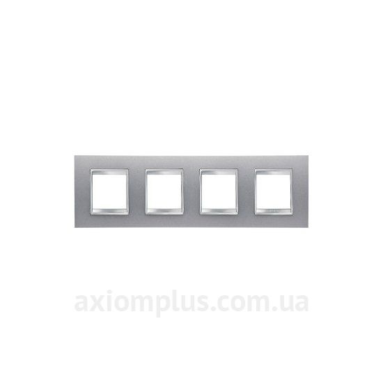 Зображення GEWISS серії Chorusmart LUX GW16228VT титанового кольору