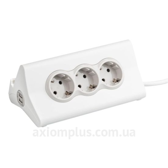 Удлинитель с держателем планшета и выключателем + 2 разъема USB тип A Legrand 3 гнезда с/к (694810) 694810 фото
