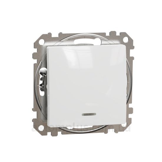 Изображение Schneider Electric серии Sedna Design, Sedna Elements SDD111101L белого цвета