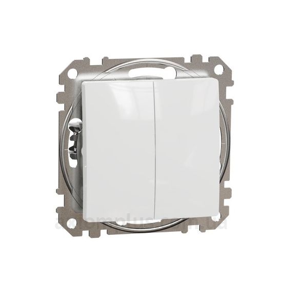 Фото Schneider Electric серии Sedna Design, Sedna Elements SDD111118 белого цвета