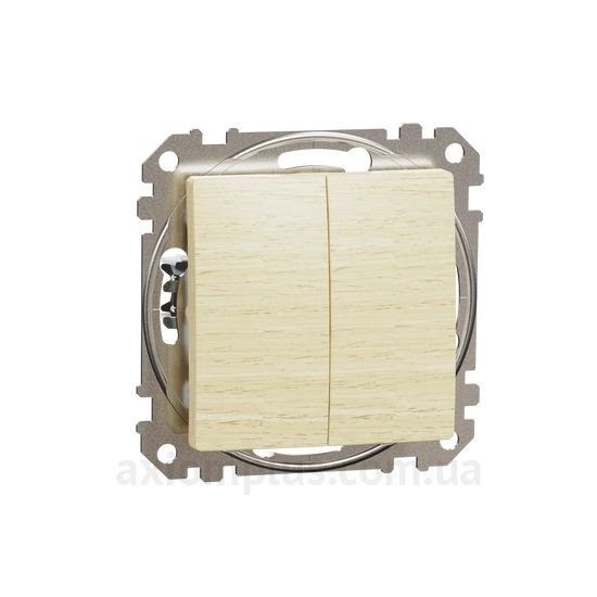 Фото Schneider Electric из серии Sedna Design, Sedna Elements SDD180108 «под светлое дерево»